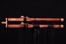 Eastern Red Cedar Native American Flute, Minor, High C-5, #G23Da